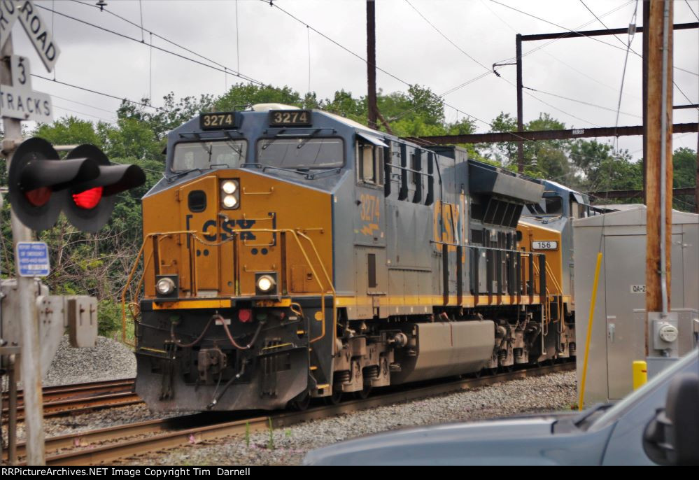 CSX 3274, 156 on Q409